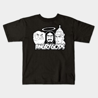 ANGRY GODS by Tai's Tees Kids T-Shirt